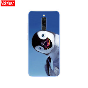 silicon case for xiaomi redmi 8 cases full protection soft tpu back cover on redmi 8 bumper hongmi 8 phone shell bag coque