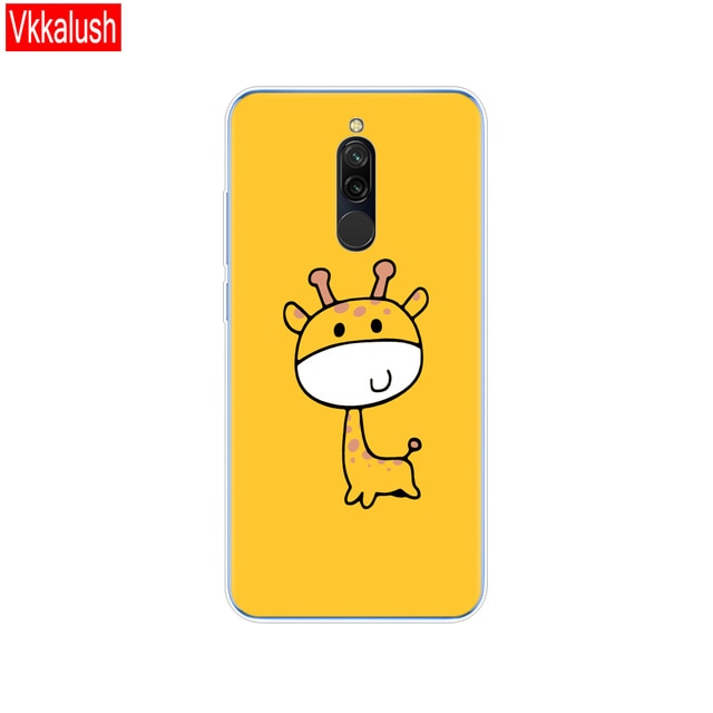 silicon case for xiaomi redmi 8 cases full protection soft tpu back cover on redmi 8 bumper hongmi 8 phone shell bag coque