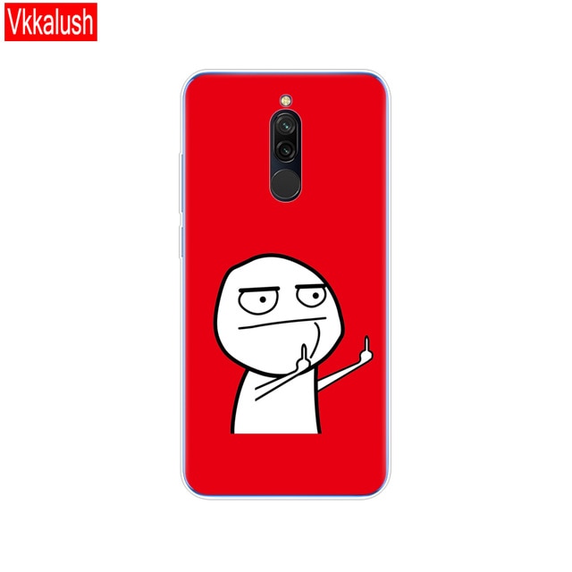 silicon case for xiaomi redmi 8 cases full protection soft tpu back cover on redmi 8 bumper hongmi 8 phone shell bag coque