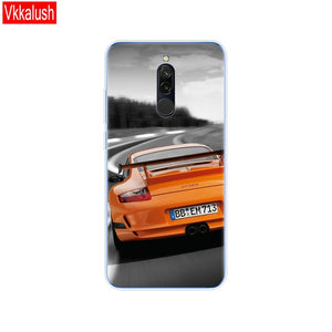 silicon case for xiaomi redmi 8 cases full protection soft tpu back cover on redmi 8 bumper hongmi 8 phone shell bag coque