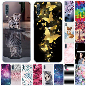 Soft Silicone TPU Case For Samsung Galaxy A10 A20E A30 A40 A50 A60 A70s Back Case For Samsung A10S A30S A40S A50S Phone Cover