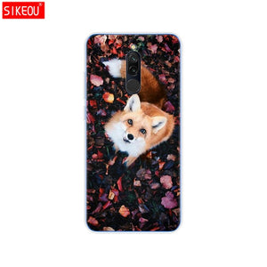 silicon case for xiaomi redmi 8 cases full protection soft tpu back cover on redmi 8 bumper hongmi 8 phone shell bag coque cat