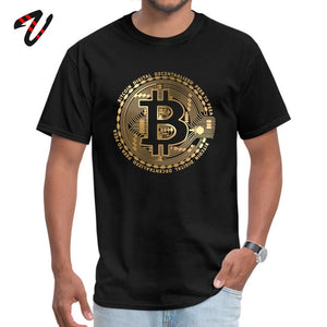 Personalized Top T-shirts For Male Newest O Neck Bitcoin Tshirt Geek Lucifer Men T Shirt Trump Tee-Shirt Free Shipping Sweater