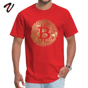 Personalized Top T-shirts For Male Newest O Neck Bitcoin Tshirt Geek Lucifer Men T Shirt Trump Tee-Shirt Free Shipping Sweater