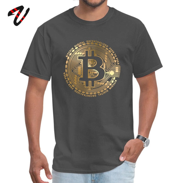 Personalized Top T-shirts For Male Newest O Neck Bitcoin Tshirt Geek Lucifer Men T Shirt Trump Tee-Shirt Free Shipping Sweater