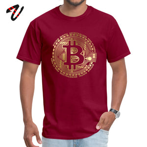 Personalized Top T-shirts For Male Newest O Neck Bitcoin Tshirt Geek Lucifer Men T Shirt Trump Tee-Shirt Free Shipping Sweater