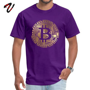 Personalized Top T-shirts For Male Newest O Neck Bitcoin Tshirt Geek Lucifer Men T Shirt Trump Tee-Shirt Free Shipping Sweater