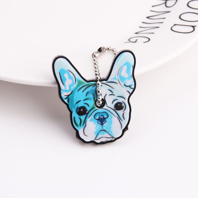 Cute Cartoon Keychain Silicone Stitch Protective Key Case Cover for Key Control Dust Cap Holder Gift Women Key Chain