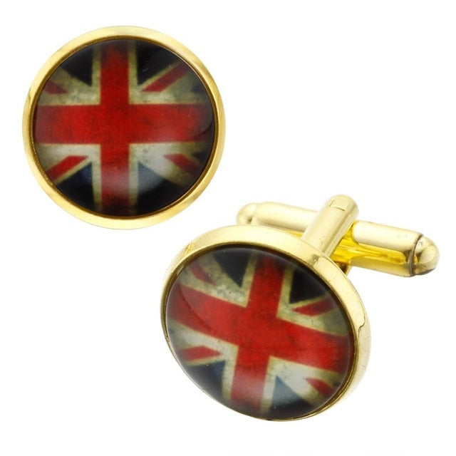 French shirt cufflink for mens Brand designer Cuffs link Button male Gold High Quality Luxury Wedding