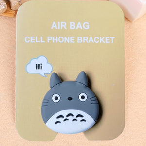 1PCS Universal mobile phone bracket Cute 3D Animal airbag Phone Expanding Stand Finger Holder Stitch panda phone holder Stand