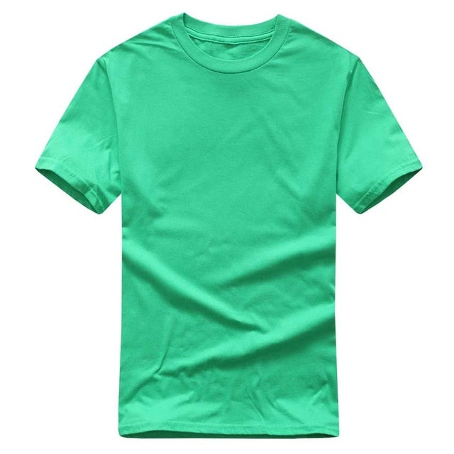 Solid Color T Shirt Wholesale Black White Men Women Cotton T-shirts Skate Brand T-shirt Running Plain Fashion Tops Tees