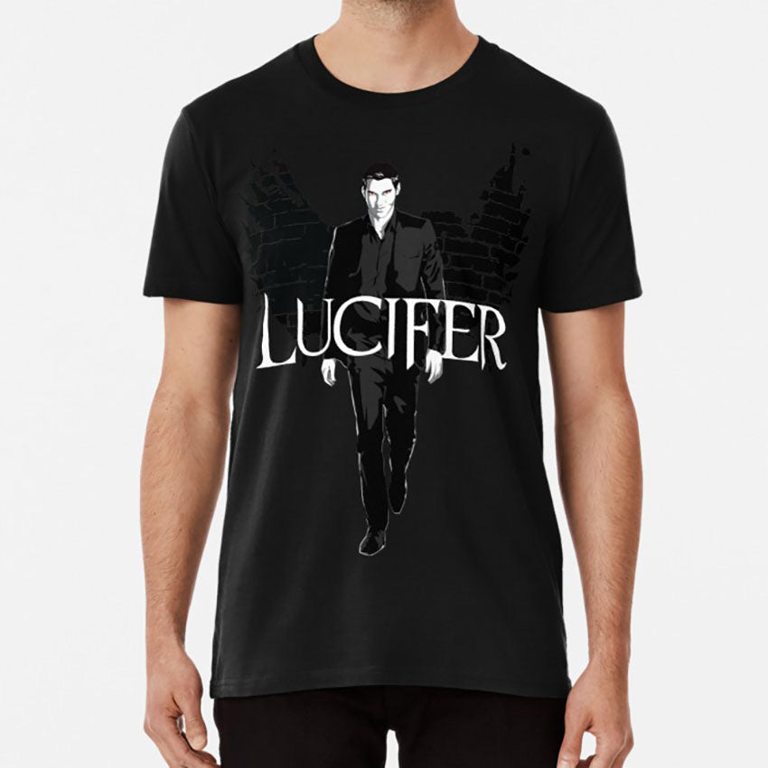 King Of Hell T Shirt Lucifer Tom Ellis Angel