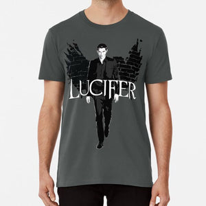 King Of Hell T Shirt Lucifer Tom Ellis Angel