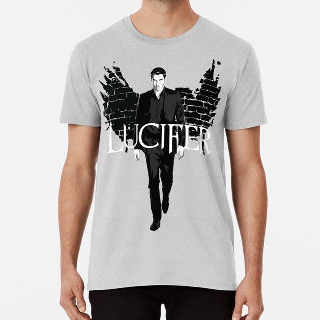 King Of Hell T Shirt Lucifer Tom Ellis Angel