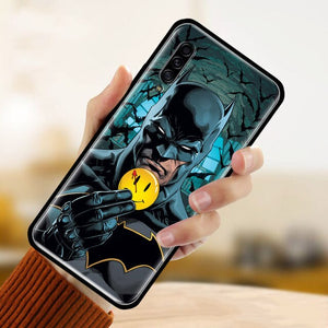 Batman Comics Logo Silicone Case For Samsung Galaxy A51 A71 A50 A70 A10 A20 A30 A40 A21 A31 A41 A91 Soft Cover Couqe Back Shell