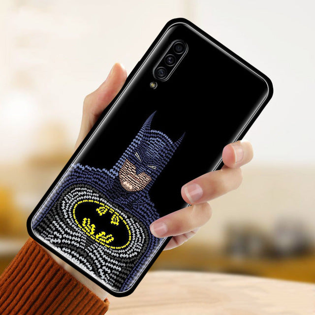 Batman Comics Logo Silicone Case For Samsung Galaxy A51 A71 A50 A70 A10 A20 A30 A40 A21 A31 A41 A91 Soft Cover Couqe Back Shell