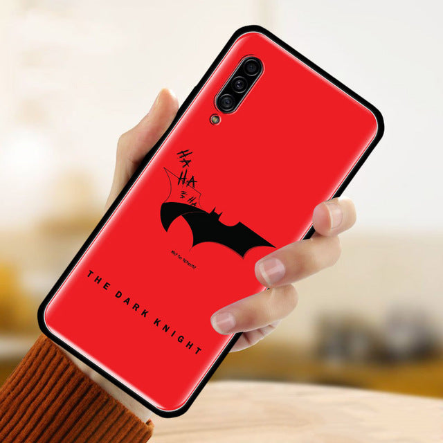 Batman Comics Logo Silicone Case For Samsung Galaxy A51 A71 A50 A70 A10 A20 A30 A40 A21 A31 A41 A91 Soft Cover Couqe Back Shell