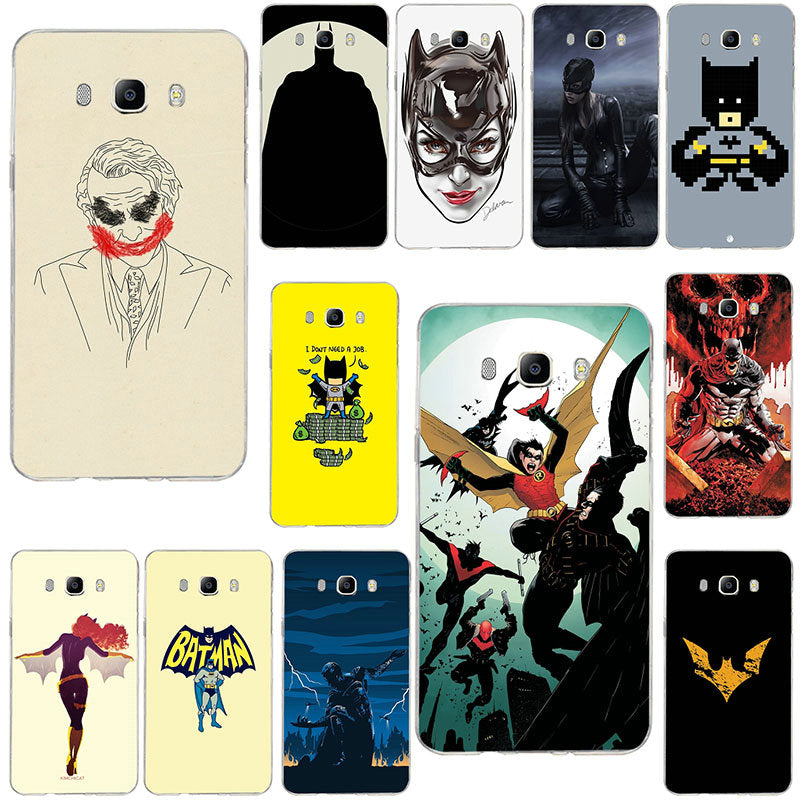 Phone Case For Samsung Galaxy Note 2 3 4 5 8 9 10 A10 A20 A30 A40 A50 A60 A70 A80 A90 Soft TPU Back Cover Coque Hero Batman Art