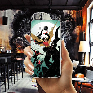 Phone Case For Samsung Galaxy Note 2 3 4 5 8 9 10 A10 A20 A30 A40 A50 A60 A70 A80 A90 Soft TPU Back Cover Coque Hero Batman Art