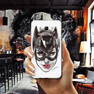 Phone Case For Samsung Galaxy Note 2 3 4 5 8 9 10 A10 A20 A30 A40 A50 A60 A70 A80 A90 Soft TPU Back Cover Coque Hero Batman Art