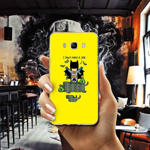 Phone Case For Samsung Galaxy Note 2 3 4 5 8 9 10 A10 A20 A30 A40 A50 A60 A70 A80 A90 Soft TPU Back Cover Coque Hero Batman Art