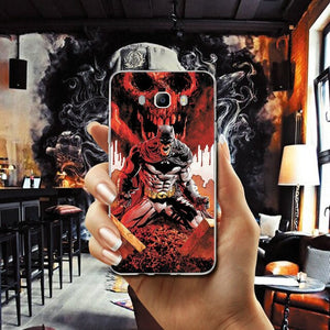 Phone Case For Samsung Galaxy Note 2 3 4 5 8 9 10 A10 A20 A30 A40 A50 A60 A70 A80 A90 Soft TPU Back Cover Coque Hero Batman Art