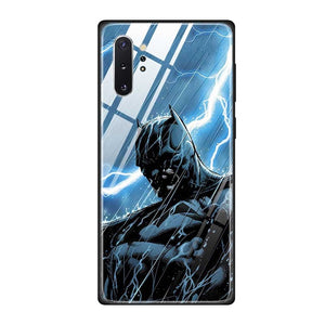 Tempered Glass Case Cover for Samaung Galaxy S105G A70 A10 A30 Hard Back Shell Silicone TPU Soft Edge Case Luxury Batman Marvel