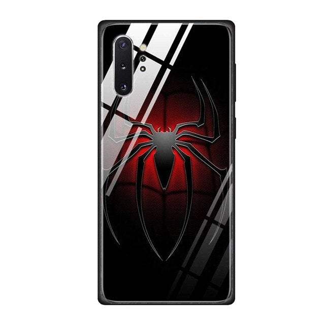 Tempered Glass Case Cover for Samaung Galaxy S105G A70 A10 A30 Hard Back Shell Silicone TPU Soft Edge Case Luxury Batman Marvel