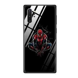 Tempered Glass Case Cover for Samaung Galaxy S105G A70 A10 A30 Hard Back Shell Silicone TPU Soft Edge Case Luxury Batman Marvel