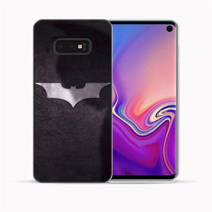 For Samsung Galaxy A10 A30 A50 M10 M20 M30 S10E S10 Plus E Silicone Phone Case Captain America Batman Soft TPU Back Cover