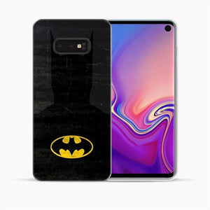 For Samsung Galaxy A10 A30 A50 M10 M20 M30 S10E S10 Plus E Silicone Phone Case Captain America Batman Soft TPU Back Cover