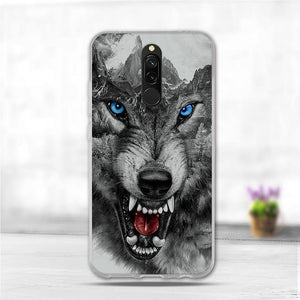 Soft Case For Xiaomi Redmi 8 Case Silicone TPU Back Cover For Redmi 8A Case Flower Animal Phone Funda Coque For Xiomi Redmi 8 A