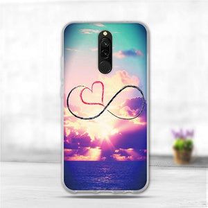 Soft Case For Xiaomi Redmi 8 Case Silicone TPU Back Cover For Redmi 8A Case Flower Animal Phone Funda Coque For Xiomi Redmi 8 A