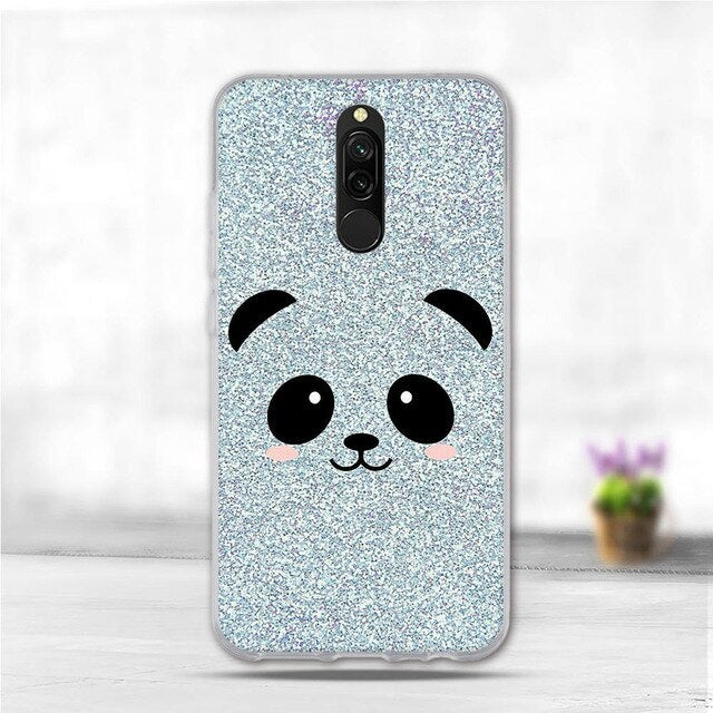 Soft Case For Xiaomi Redmi 8 Case Silicone TPU Back Cover For Redmi 8A Case Flower Animal Phone Funda Coque For Xiomi Redmi 8 A