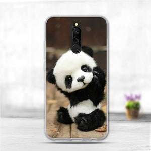 Soft Case For Xiaomi Redmi 8 Case Silicone TPU Back Cover For Redmi 8A Case Flower Animal Phone Funda Coque For Xiomi Redmi 8 A