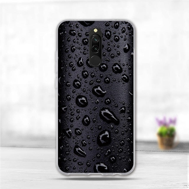 Soft Case For Xiaomi Redmi 8 Case Silicone TPU Back Cover For Redmi 8A Case Flower Animal Phone Funda Coque For Xiomi Redmi 8 A