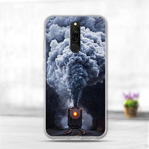 Soft Case For Xiaomi Redmi 8 Case Silicone TPU Back Cover For Redmi 8A Case Flower Animal Phone Funda Coque For Xiomi Redmi 8 A