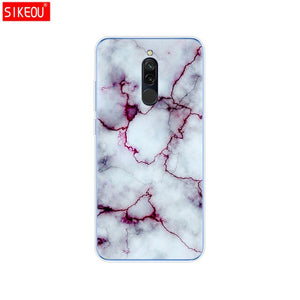 silicon case for xiaomi redmi 8 cases full protection soft tpu back cover on redmi 8 bumper hongmi 8 phone shell bag coque cute