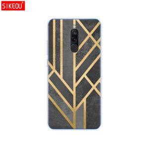 silicon case for xiaomi redmi 8 cases full protection soft tpu back cover on redmi 8 bumper hongmi 8 phone shell bag coque cute