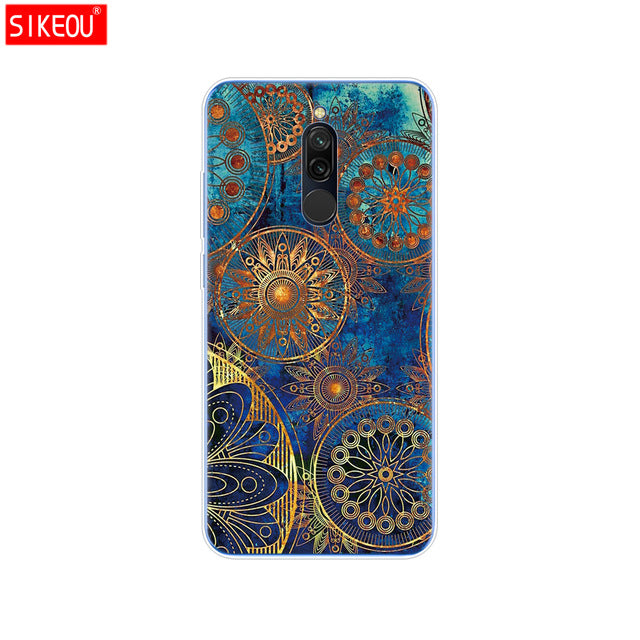 silicon case for xiaomi redmi 8 cases full protection soft tpu back cover on redmi 8 bumper hongmi 8 phone shell bag coque cute